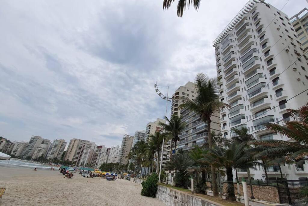 Apto Pe Na Areia - Praia Das Asturias Guaruja-Sp Exterior foto